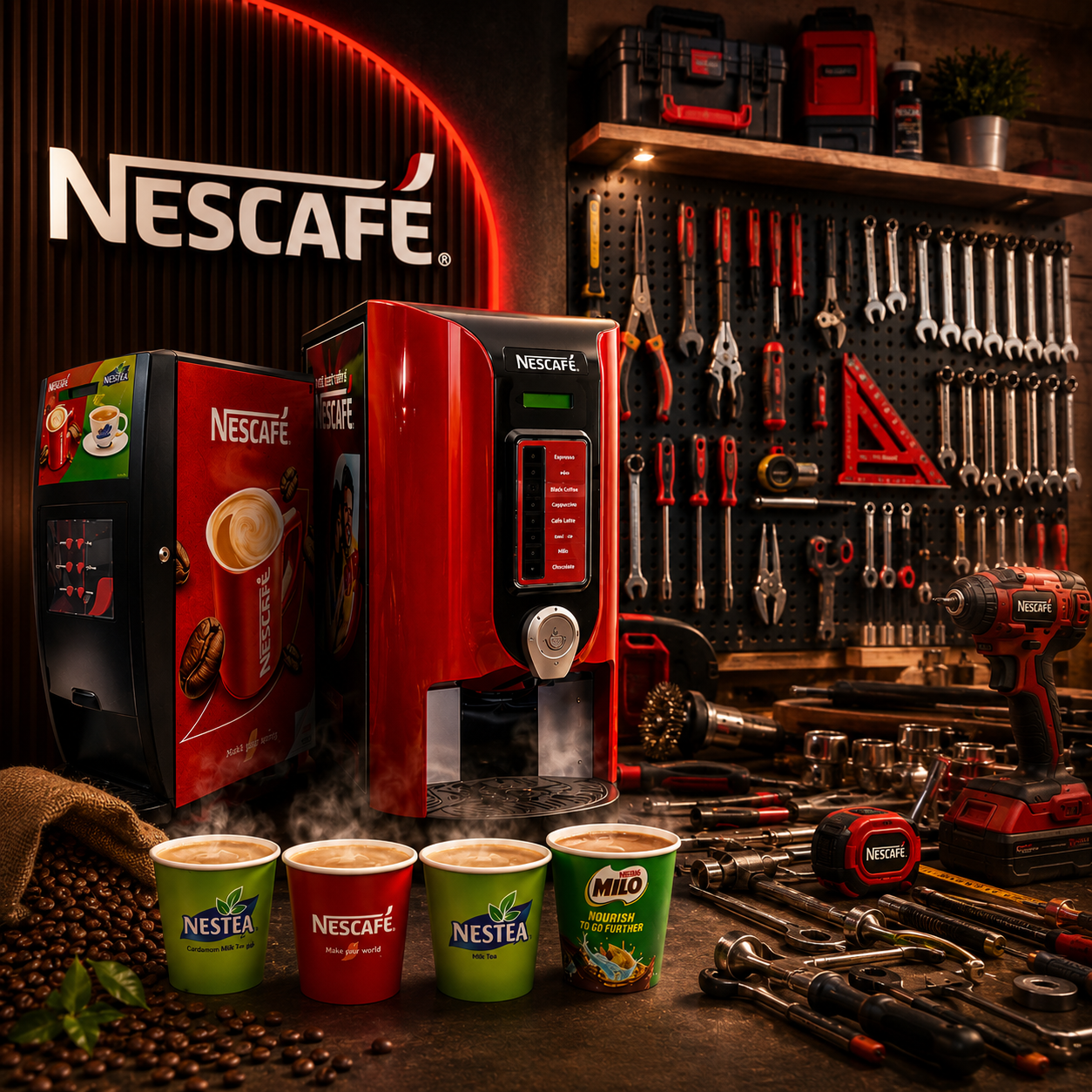 Batapola Nescafe Setup
